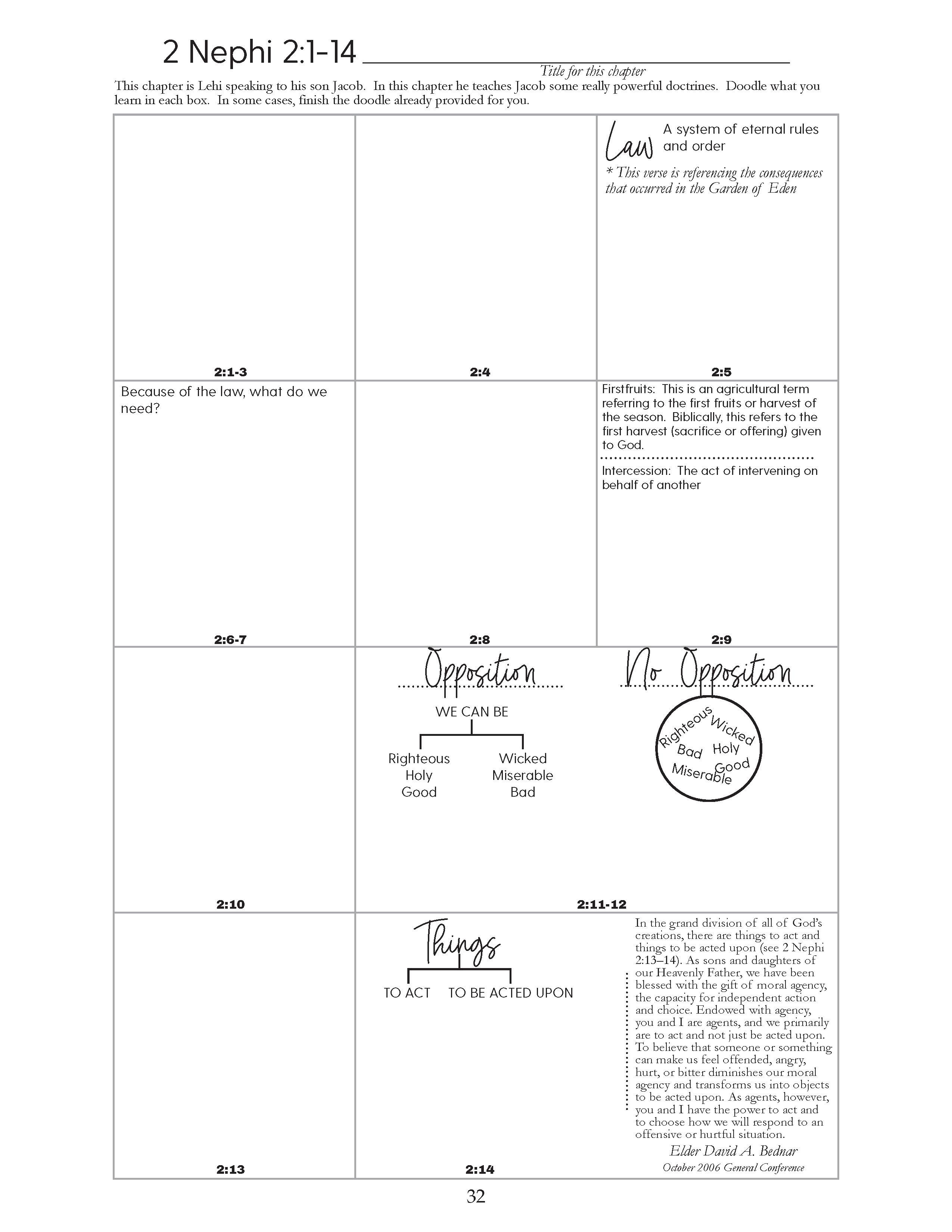 Book Of Mormon Study Guide Diagrams Doodles And Insights