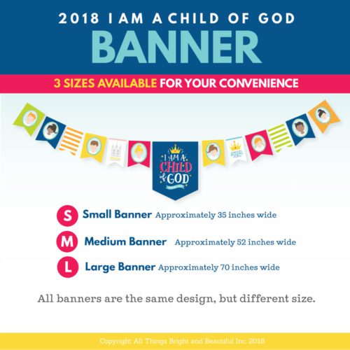 2018 LDS Primary Theme Kit: I am a Child of God - The Red Headed Hostess